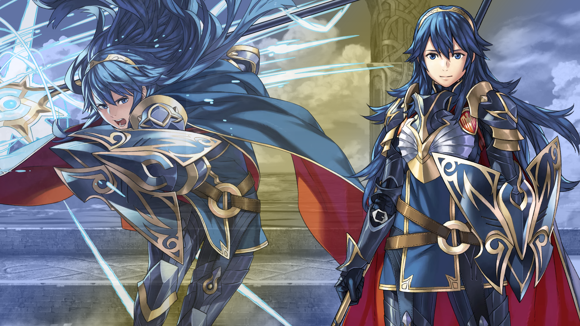Lucina Wallpaper And Background Png - Fire Emblem Heroes Lucina , HD Wallpaper & Backgrounds