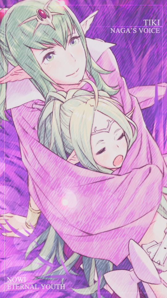 Fire Emblem Mobile Wallpapers (made By Me) - Fire Emblem Tiki And Nowi , HD Wallpaper & Backgrounds