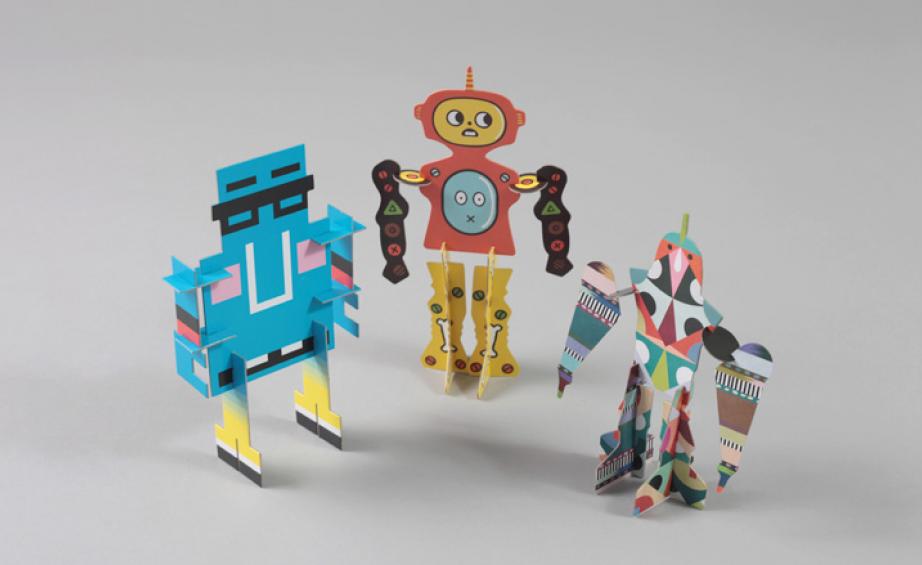 Robots, Designed By Eboy, Bubi Au Yeung And Hvass & - Robot , HD Wallpaper & Backgrounds