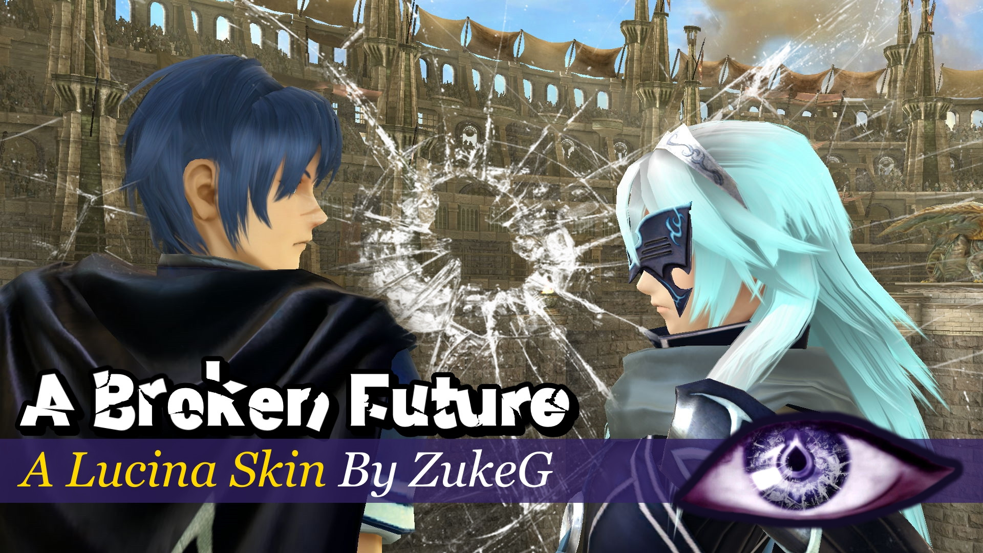 A Broken Future - Smash Bros 4 Lucina Skin Mod , HD Wallpaper & Backgrounds