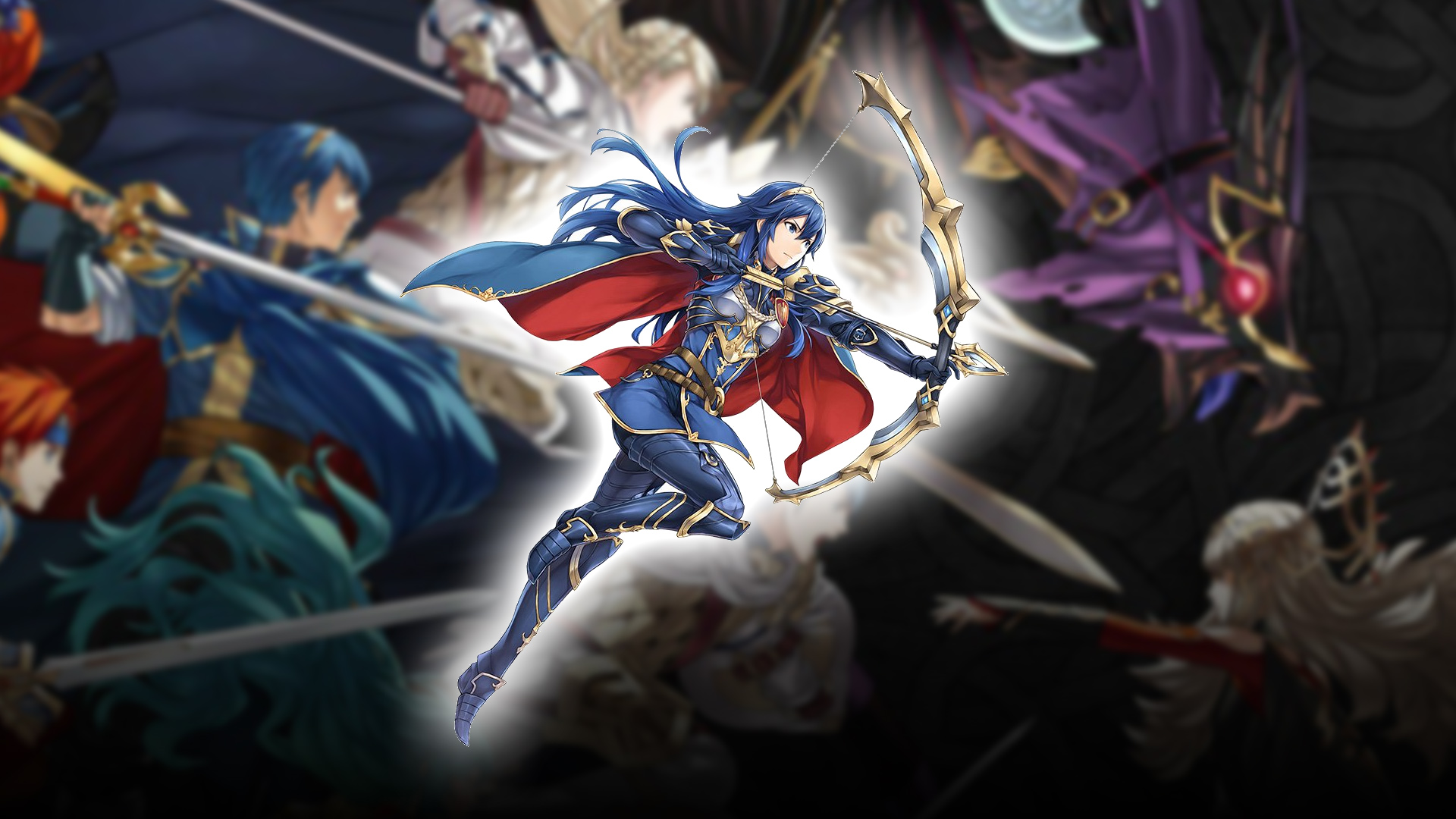A Bow-wielding Lucina Is The Next Legendary Hero In - Fire Emblem , HD Wallpaper & Backgrounds