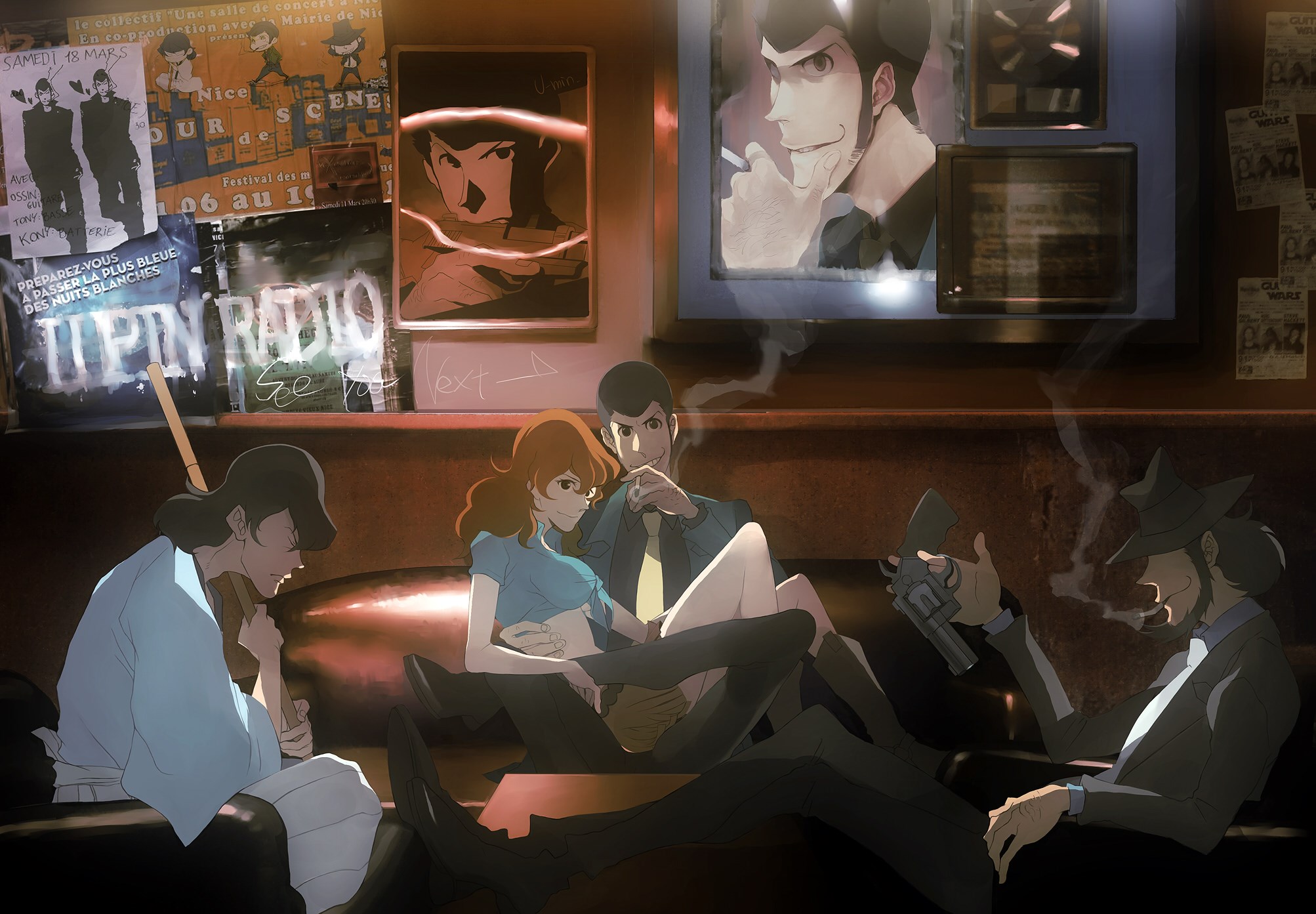 Lupin The 3rd Free For Desktop - Lupin The 3rd Sword , HD Wallpaper & Backgrounds