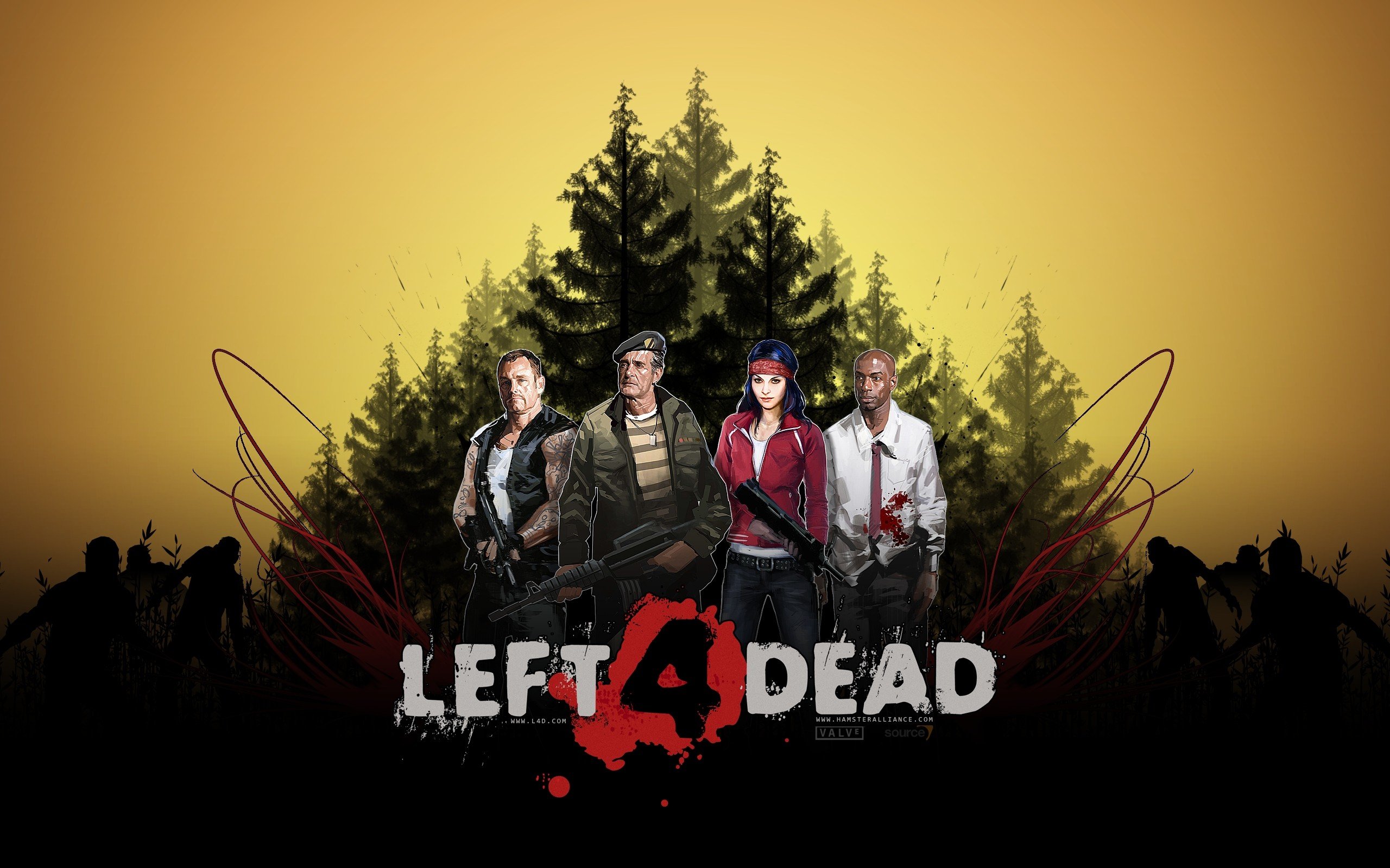 Left 4 Dead Video Games Wallpaper And Background - Left 4 Dead , HD Wallpaper & Backgrounds