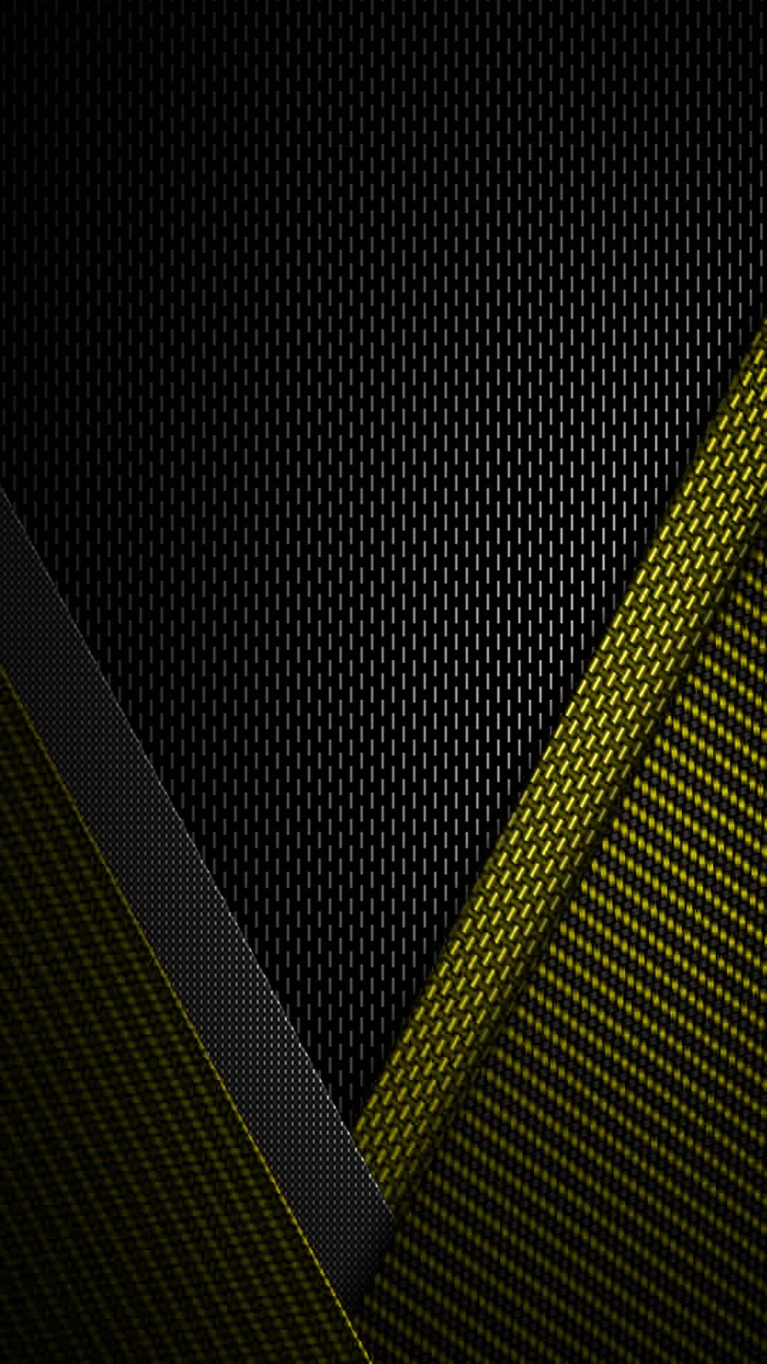 Black And Yellow Wallpaper Design | Blangsak Wall