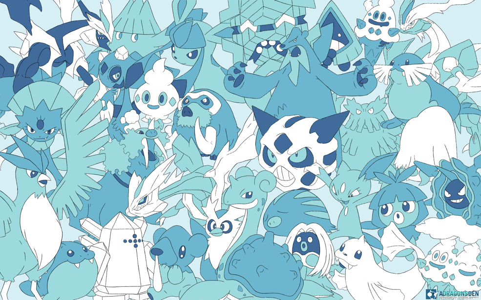 Pokemons De Gelo Wallpaper - Cool Ice Type Pokemon , HD Wallpaper & Backgrounds