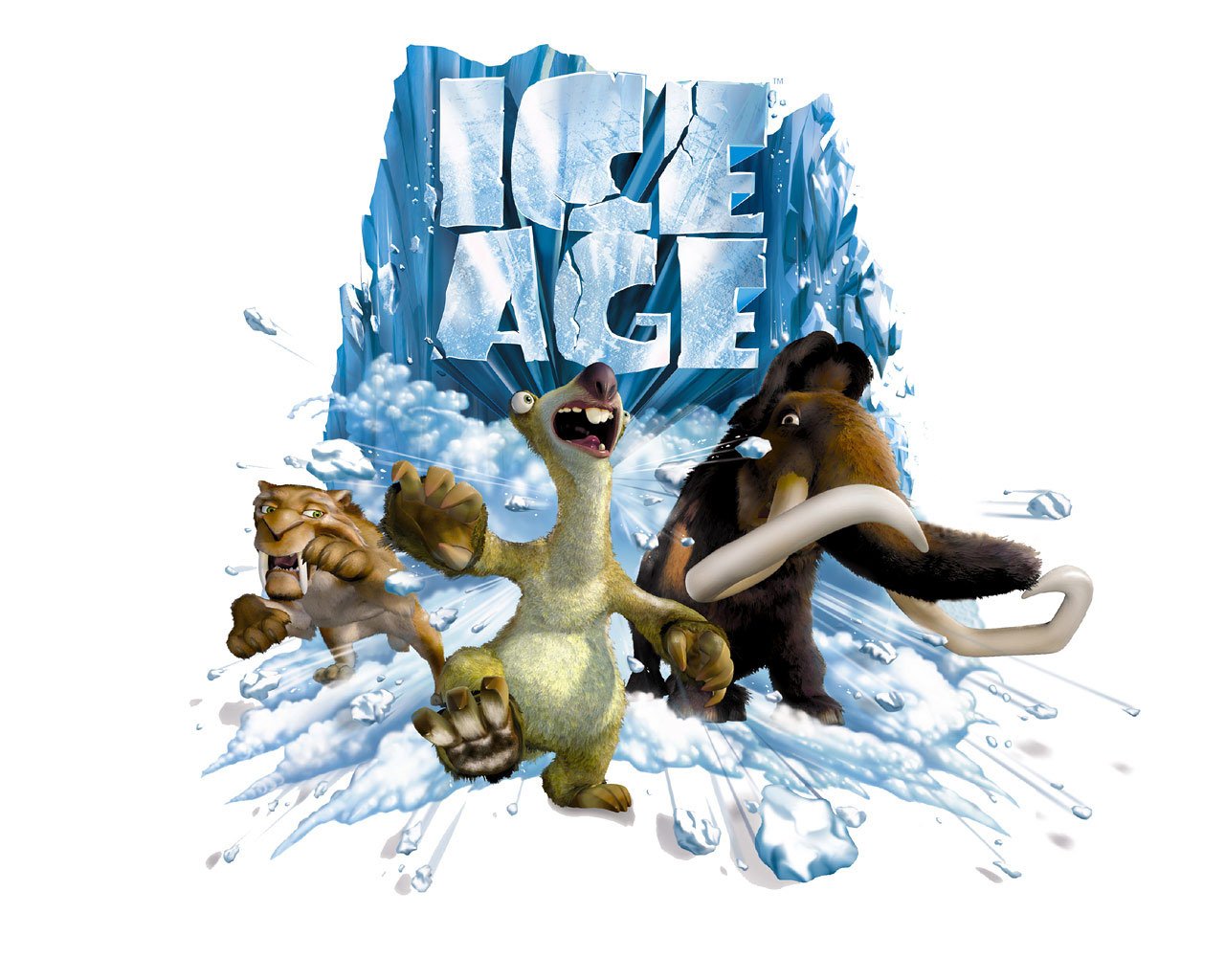 Era Do Gelo Background - Ice Age 2002 Game , HD Wallpaper & Backgrounds