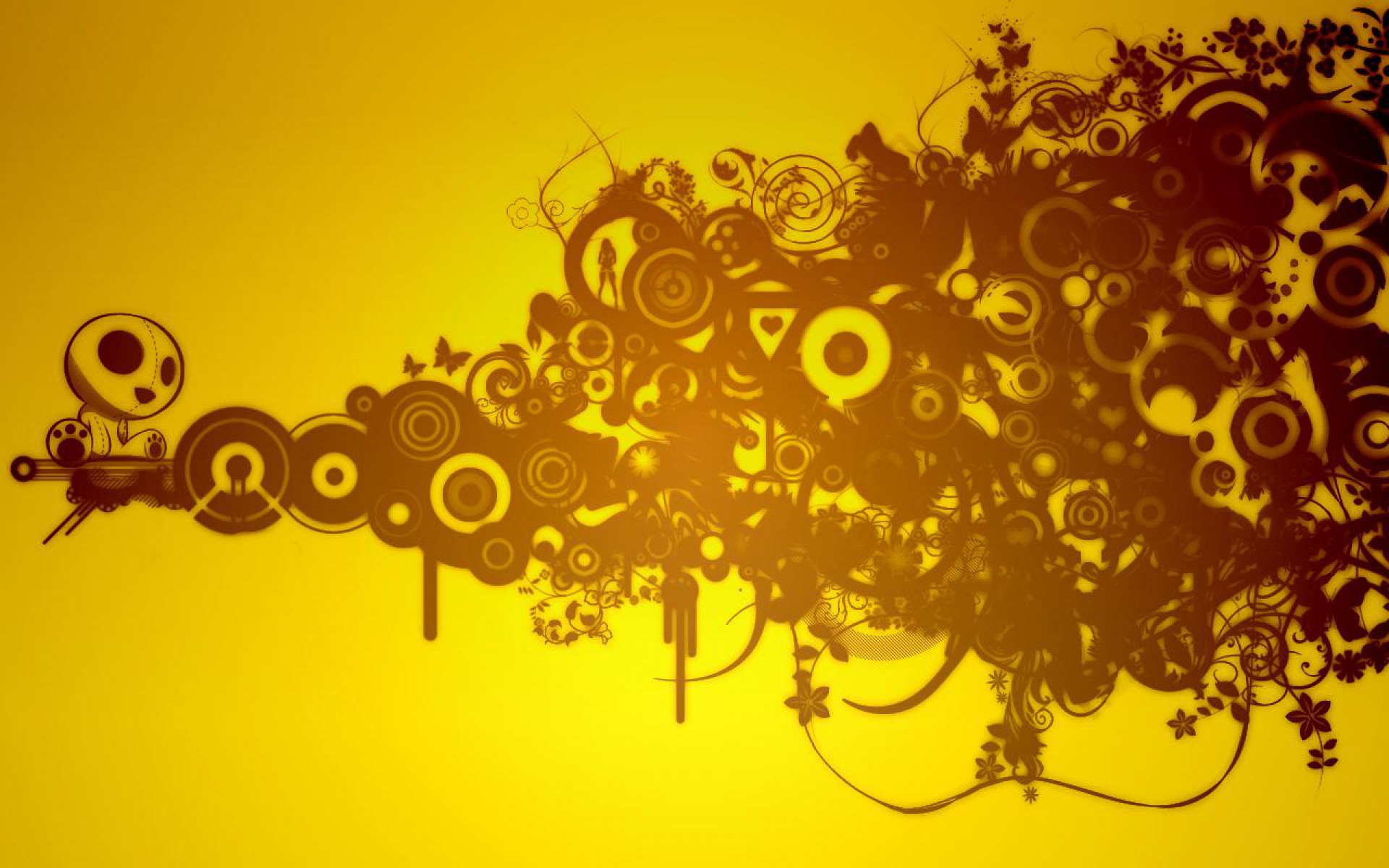 Orange Yellow Wallpaper Hd - Cool Yellow Hd Background , HD Wallpaper & Backgrounds