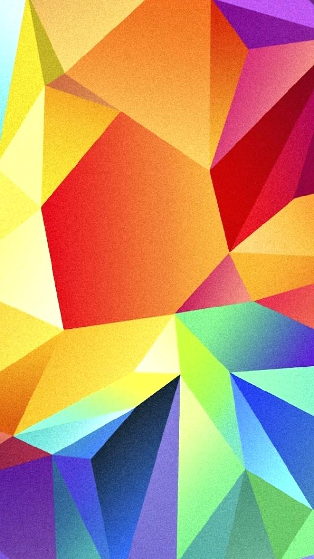Wallpaper Hd Red Green Blue Yellow Wallpaper Android - Polygon Background For Phone , HD Wallpaper & Backgrounds