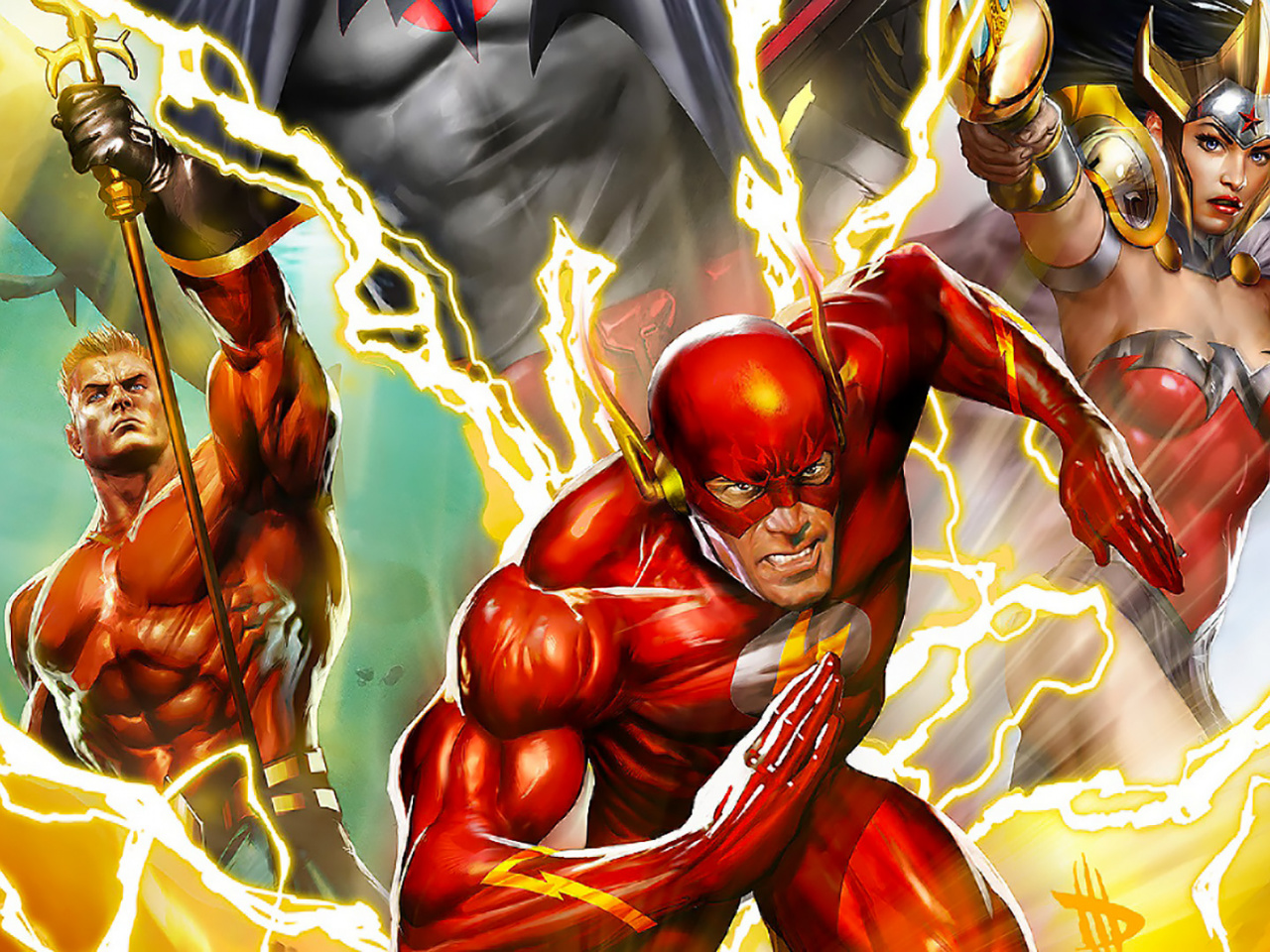 Wallpaper Justice League - Justice League The Flashpoint Paradox , HD Wallpaper & Backgrounds