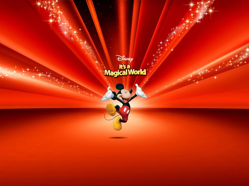 Magia Mickey Mouse - Hd Wallpaper Mickey Mouse , HD Wallpaper & Backgrounds