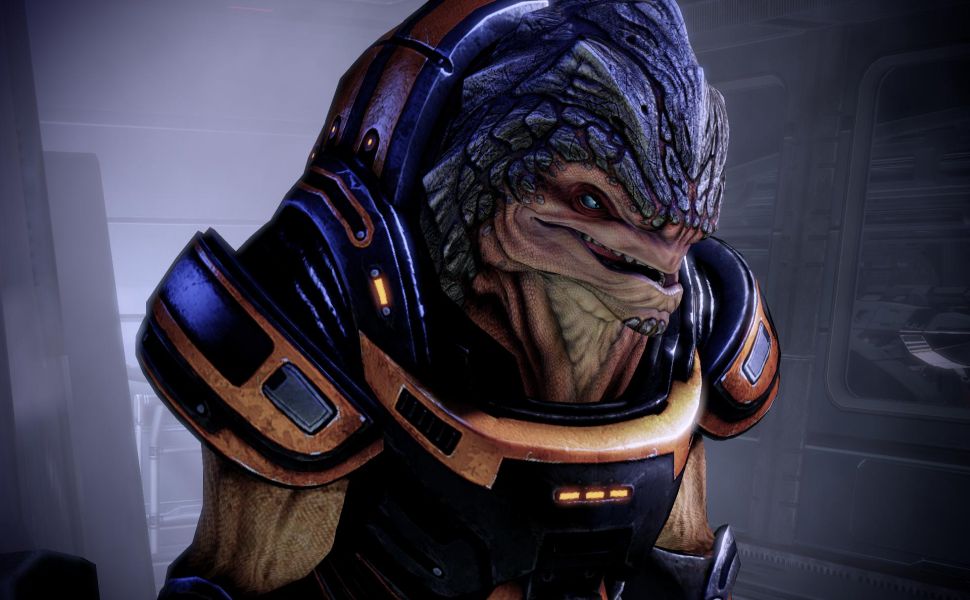 Download Mass Effect Visual Paradox Engine Playstation - Mass Effect 2 Grunt , HD Wallpaper & Backgrounds