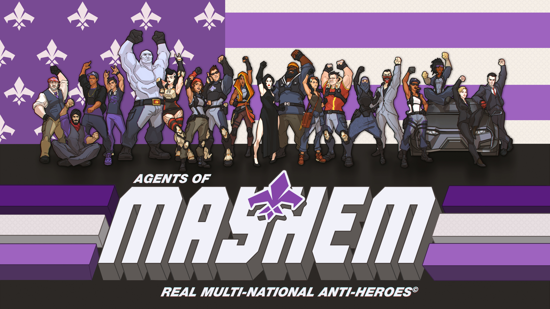 Agents Of Mayhem Characters - Agents Of Mayhem Agent Safeword , HD Wallpaper & Backgrounds