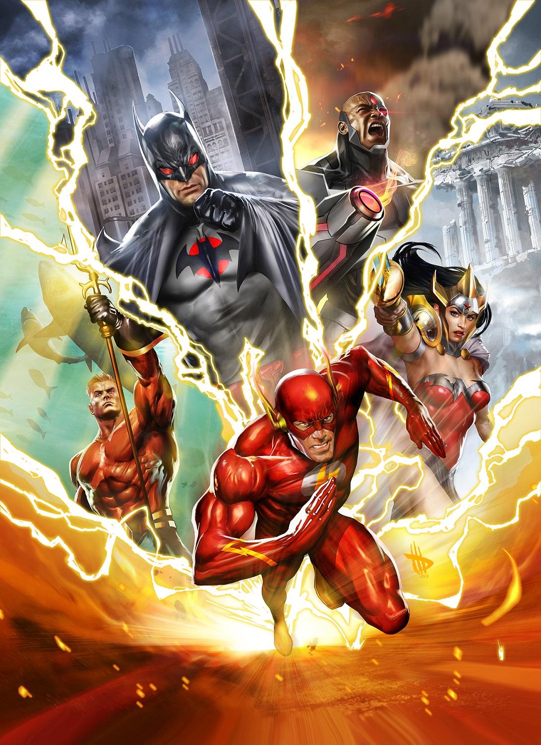 Paradox Wallpaper - Justice League The Flashpoint Paradox 2013 , HD Wallpaper & Backgrounds