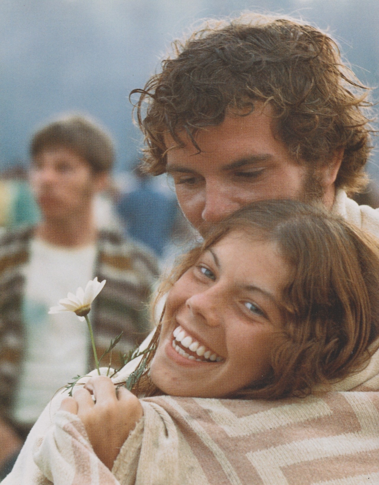 “ Sharing A Blanket, A Flower, And A Certain Careless - Woodstock 1969 , HD Wallpaper & Backgrounds