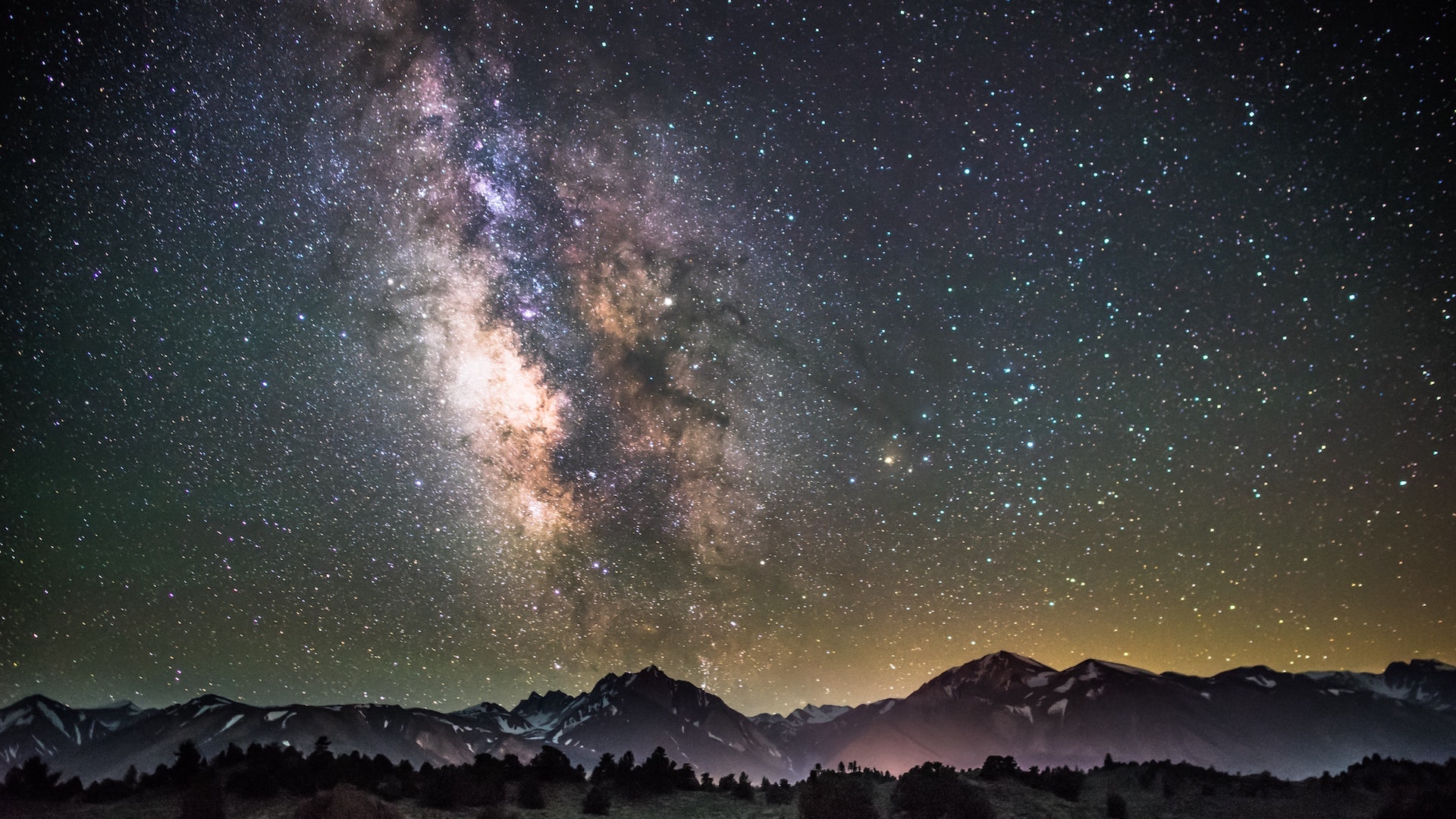 Collection - Night Sky - Mammoth Lakes Night Sky , HD Wallpaper & Backgrounds