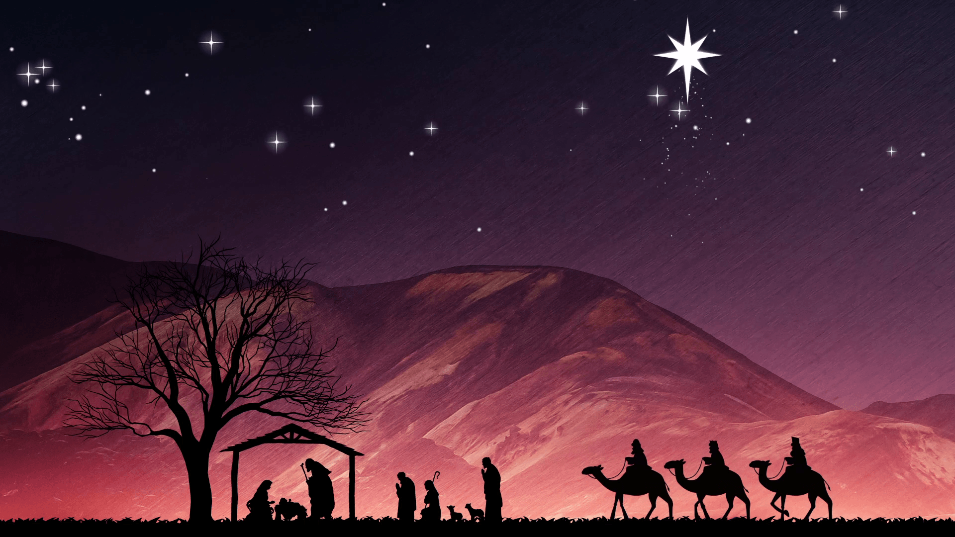 Christmas Nativity Backgrounds - Christmas Nativity Background , HD Wallpaper & Backgrounds