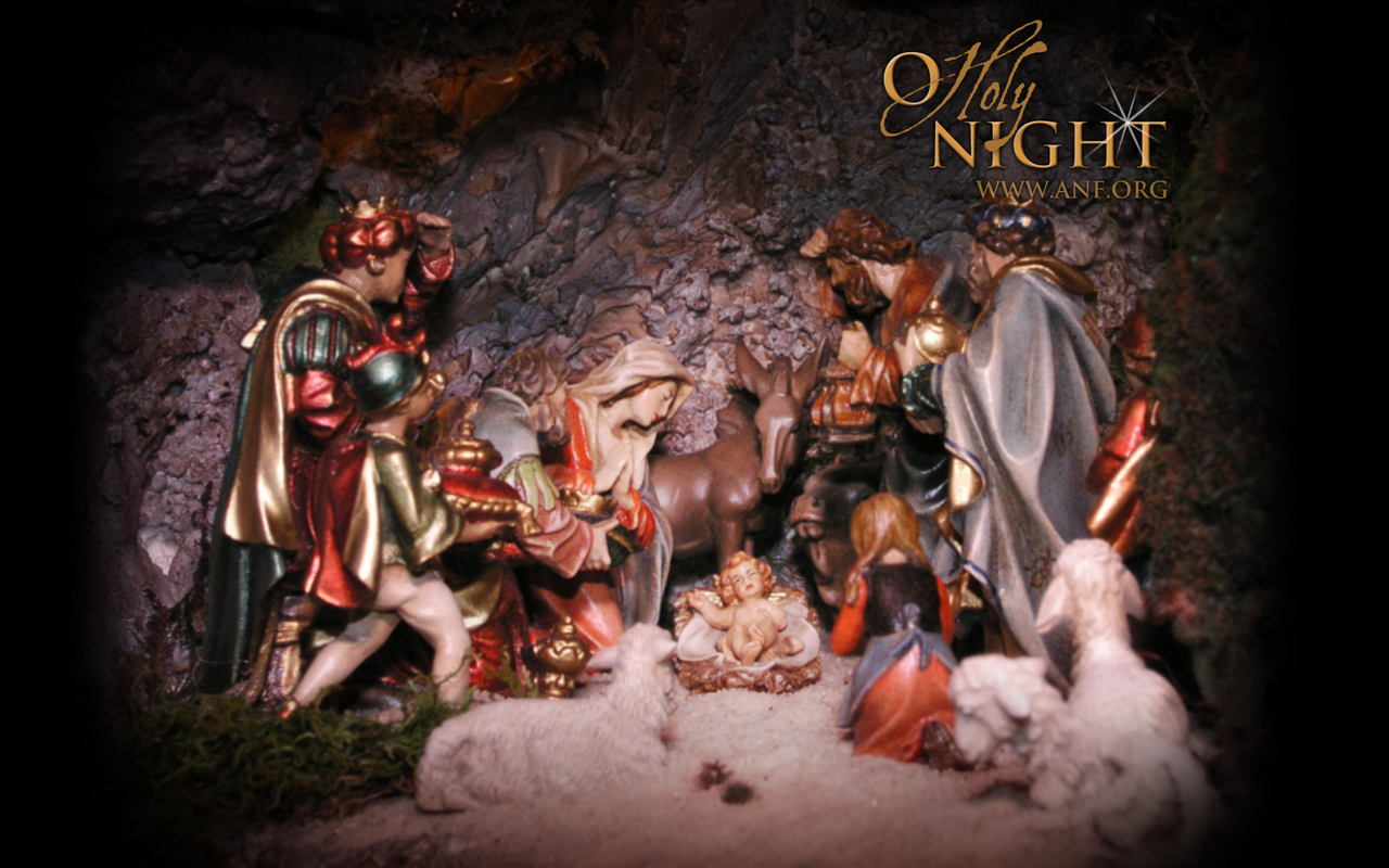Christmas Nativity Wallpaper-wt8e8oi - Desktop Backgrounds Christmas Nativity , HD Wallpaper & Backgrounds