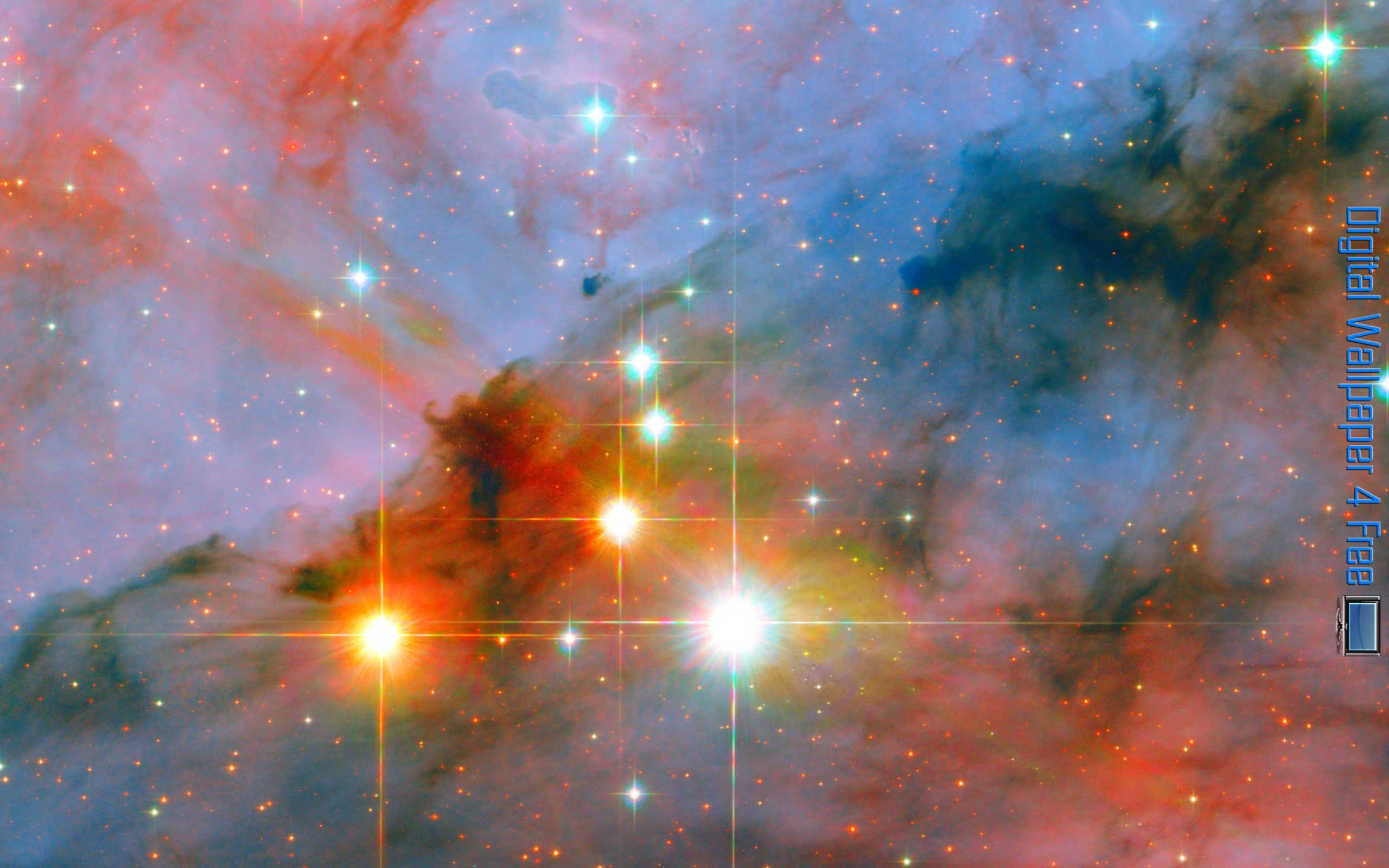 Mammoth Stars Seen By Hubble - Hubble , HD Wallpaper & Backgrounds