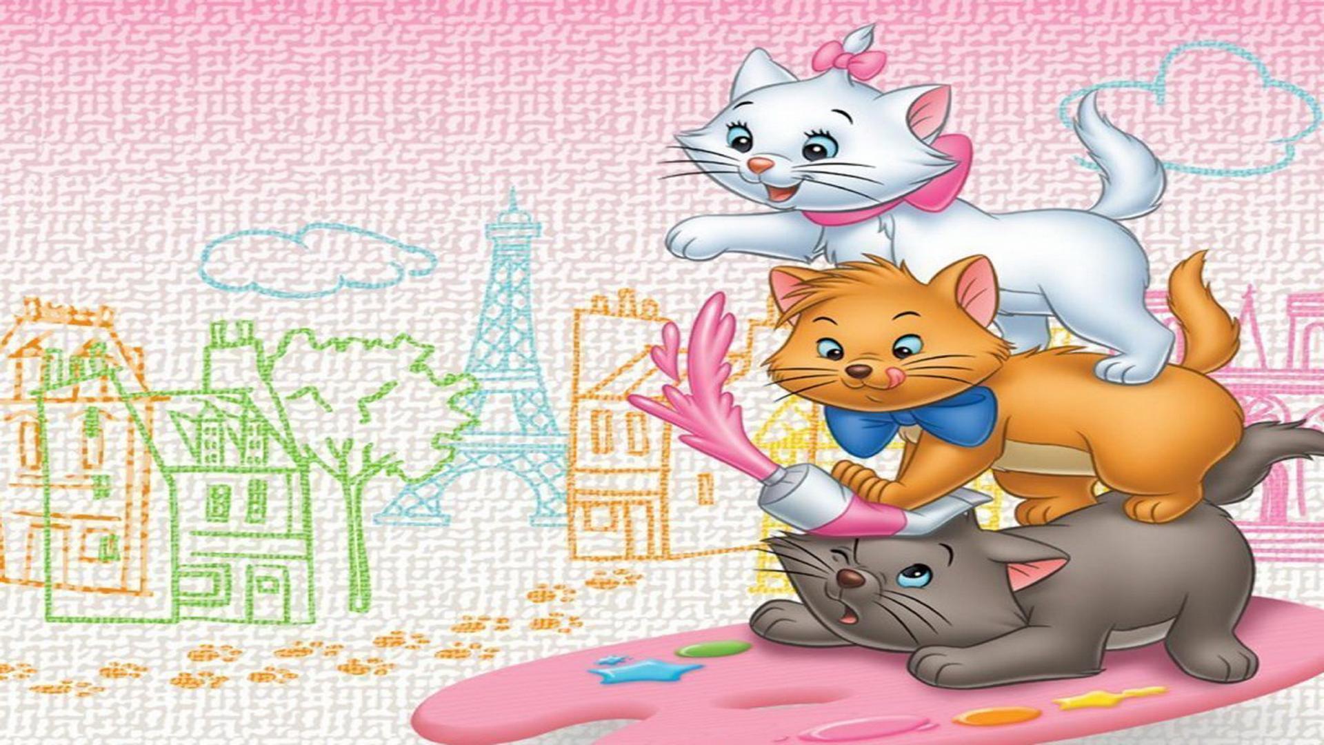 Aristocats Wallpaper - Disney Aristocats , HD Wallpaper & Backgrounds