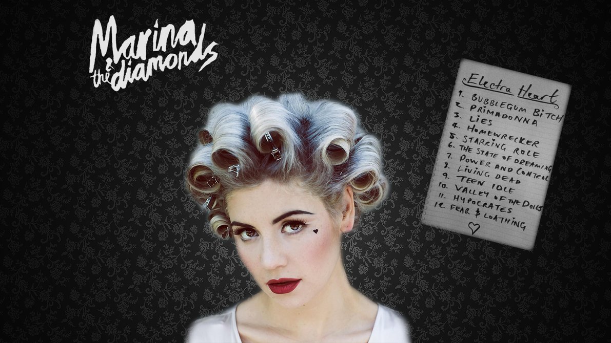 Marina And The Diamonds Wallpaper - Marina And The Diamonds Electra Heart Background , HD Wallpaper & Backgrounds