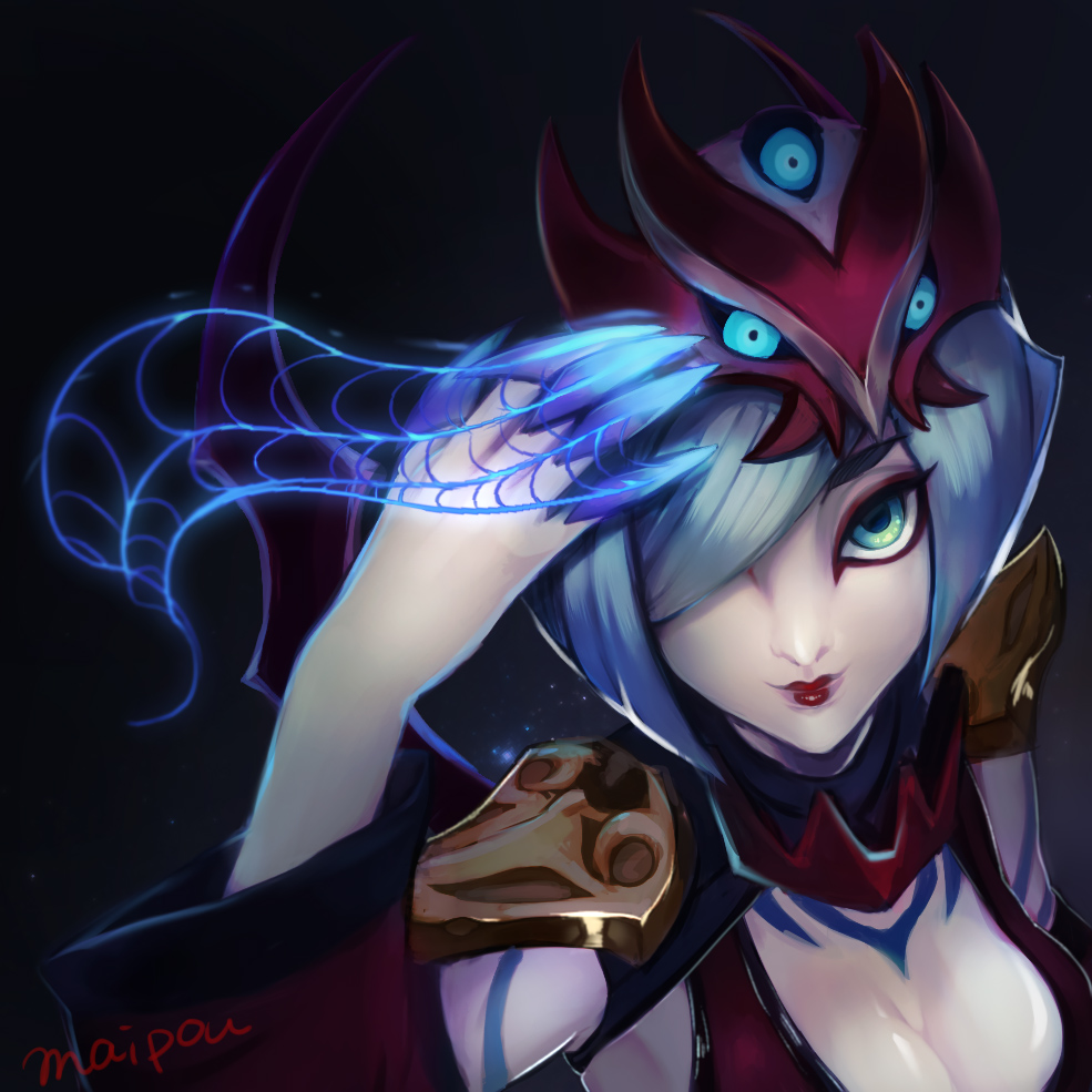 Blood Moon Elise By まいぽう Hd Wallpaper Fan Art Artwork - Elise Blood Moon Fan Art , HD Wallpaper & Backgrounds