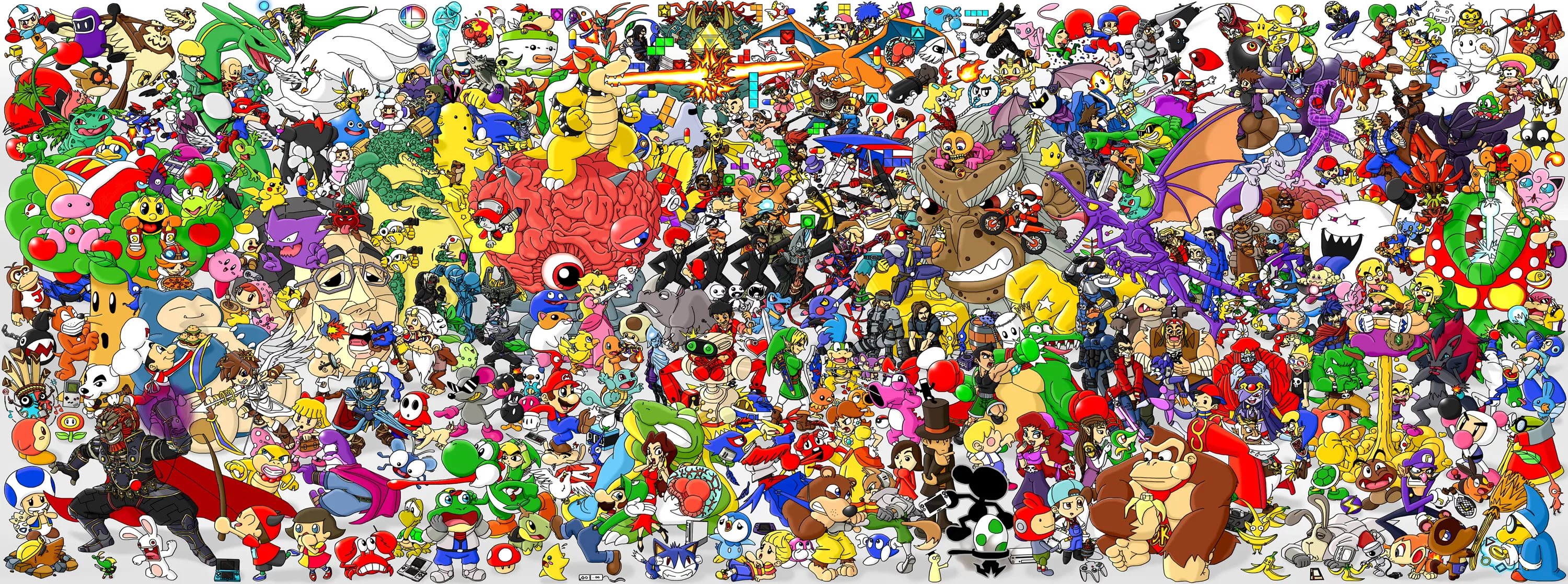 Retro Games Wallpaper For Computer All Of The Nintendo Retro Games Wallpaper For Computer All Of The Nintendo