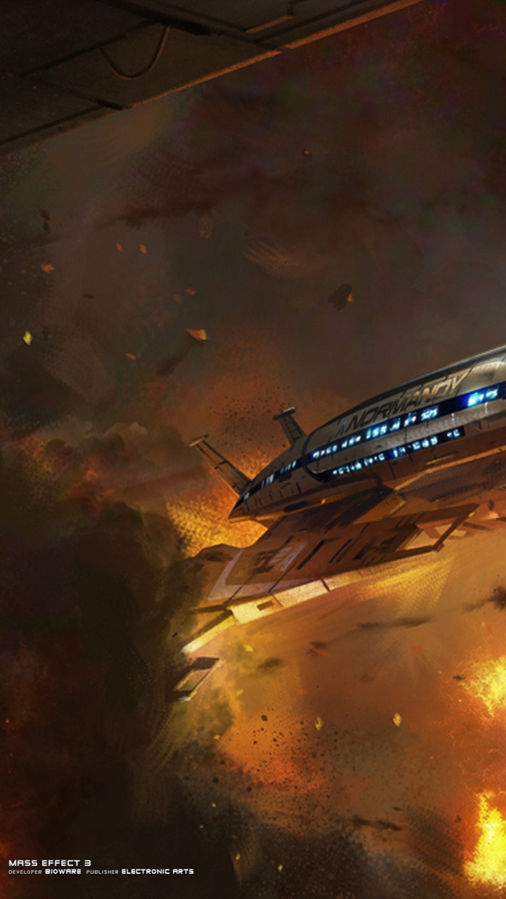 Commander Shepard, Space, Mass Effect 2, Saints Row - Mass Effect Wallpaper Normandy , HD Wallpaper & Backgrounds