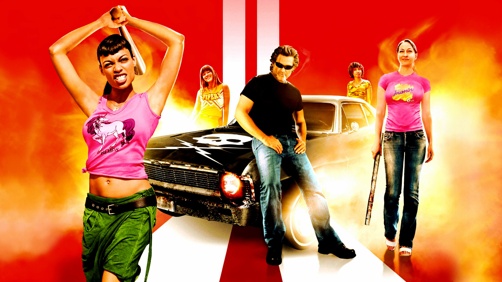 Death Proof Image - Death Proof 2007 Movie Posters , HD Wallpaper & Backgrounds