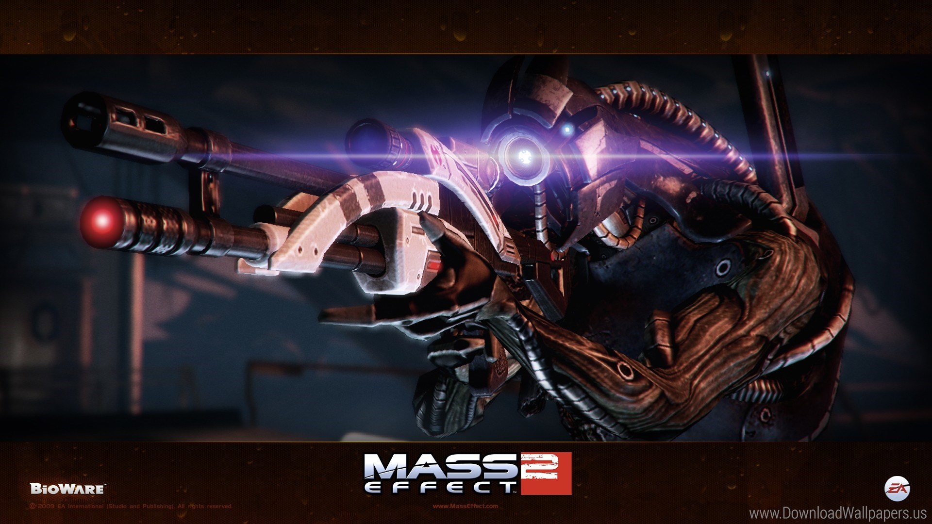 Download Widescreen - Mass Effect 2 Legion , HD Wallpaper & Backgrounds