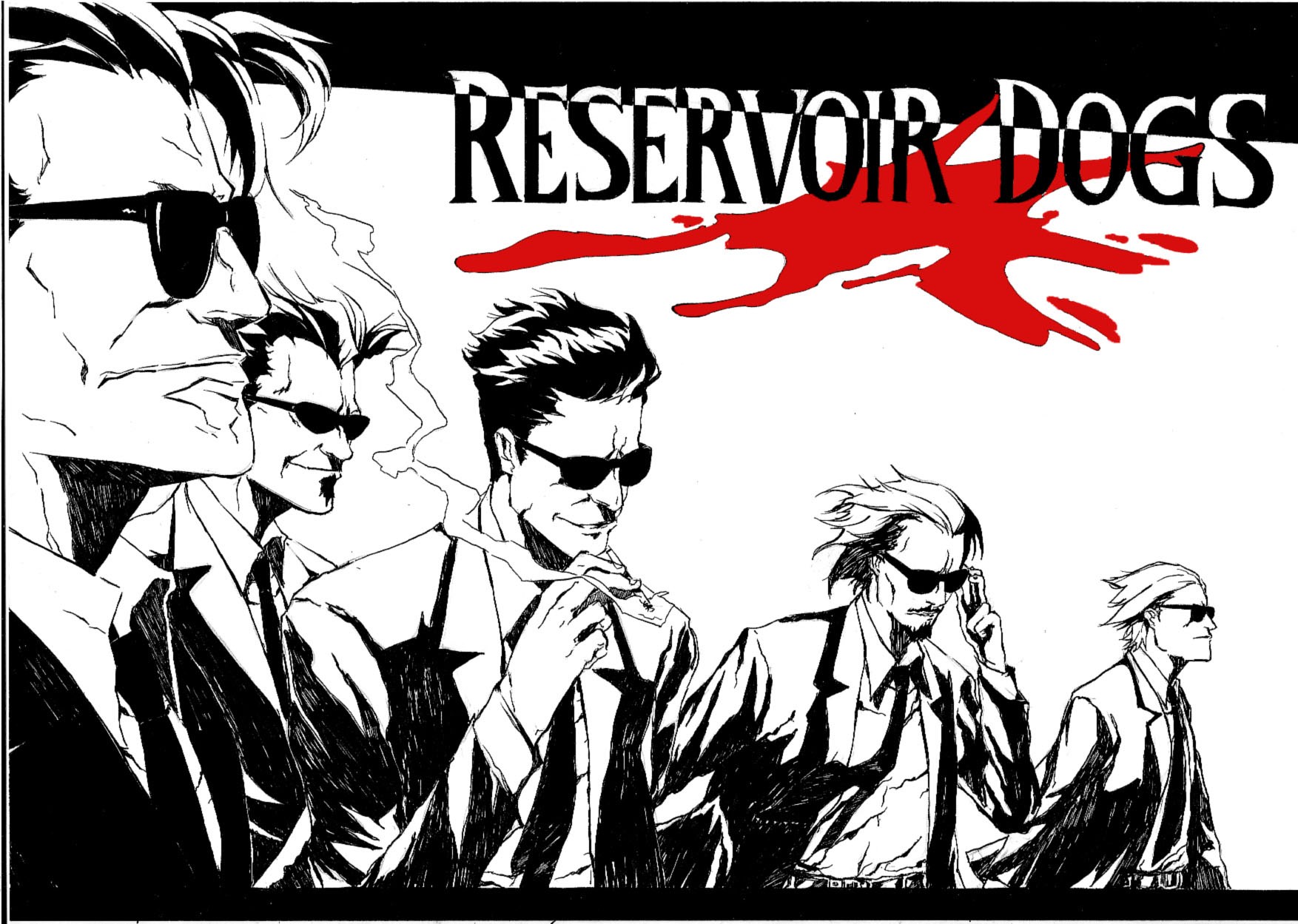 Quentin Tarantino Reservoir Dogs Wallpaper And Background - Reservoir Dogs Wallpaper 4k , HD Wallpaper & Backgrounds