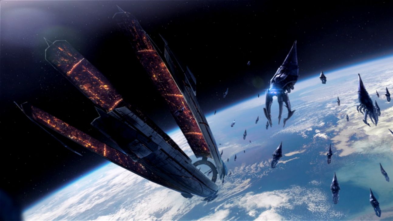 Mass Effect 3 Wallpaper And Background Image Id - Mass Effect Control Reapers , HD Wallpaper & Backgrounds