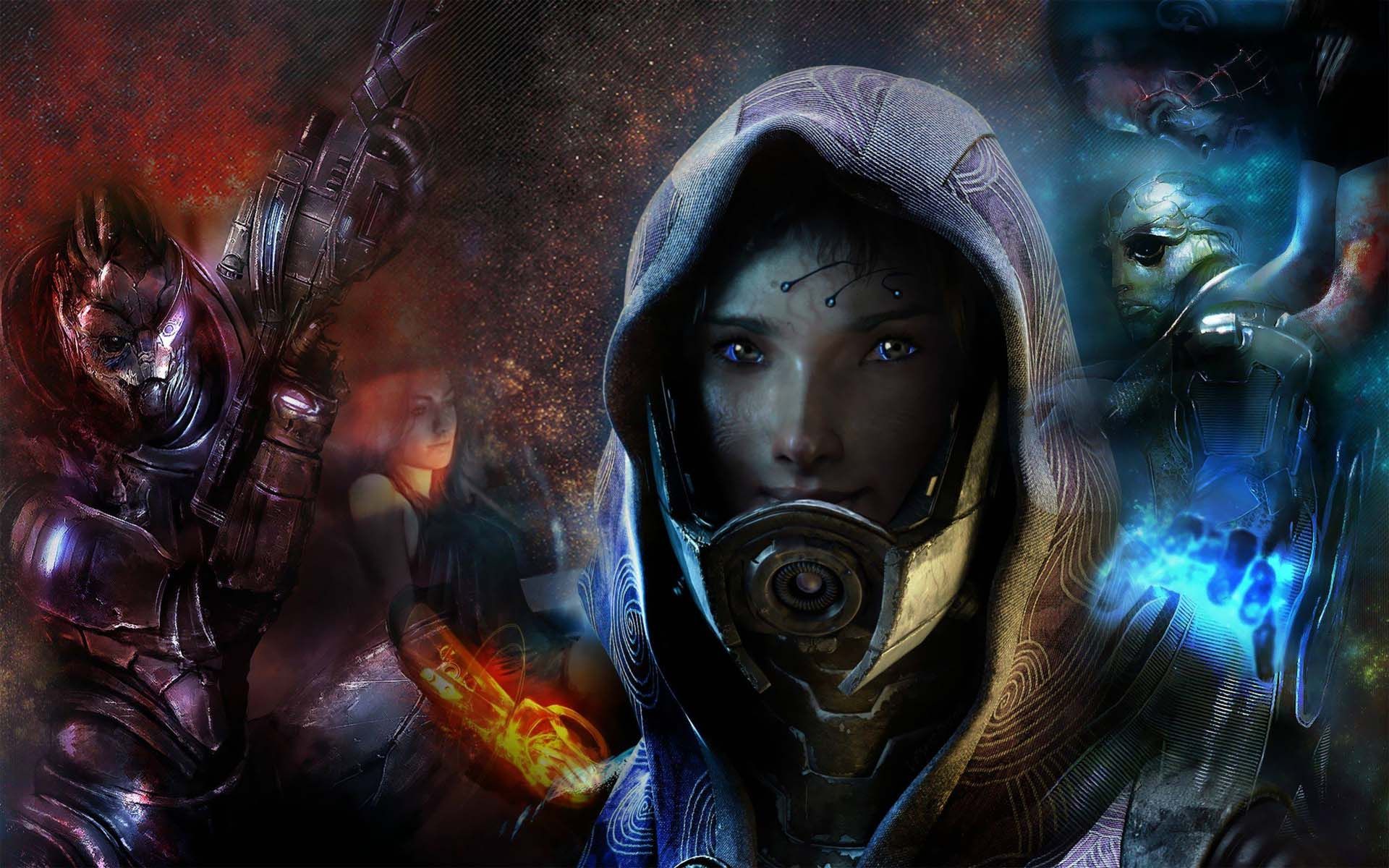 Talizorah Vas Neema Mass Effect - Mass Effect Tali Face , HD Wallpaper & Backgrounds
