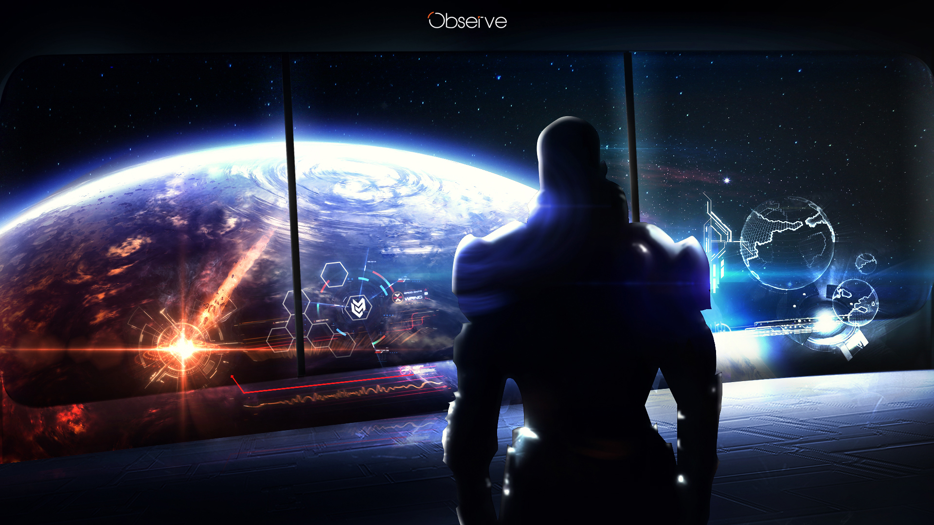 Mass Effect Wallpapers Hd - Observation Deck Mass Effect , HD Wallpaper & Backgrounds
