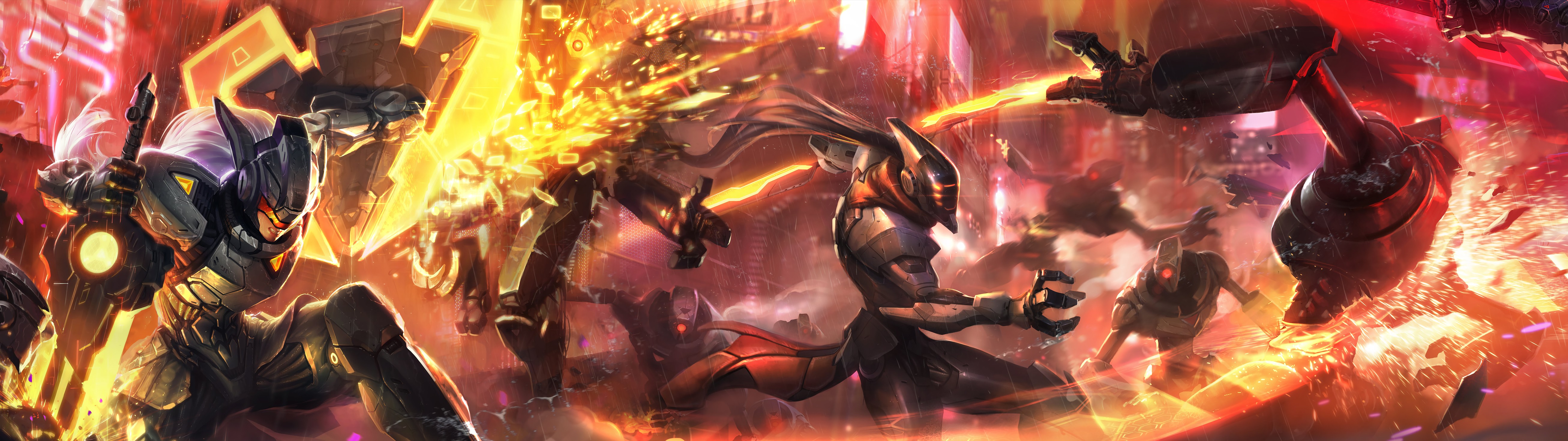 Project Leona & Master Yi Hd Wallpaper Background Official - League Of Legends , HD Wallpaper & Backgrounds