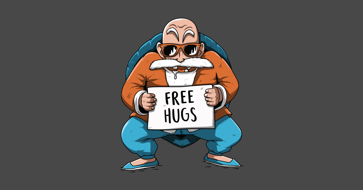 Free Hugs T-shirt - Koszulka Kame Sennin , HD Wallpaper & Backgrounds