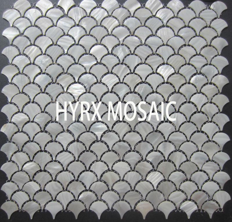 2019 Natural Fish Scale Shell Mosaic Mother Of Pearl - Large Fish Scale Mother Of Pearl Tile , HD Wallpaper & Backgrounds
