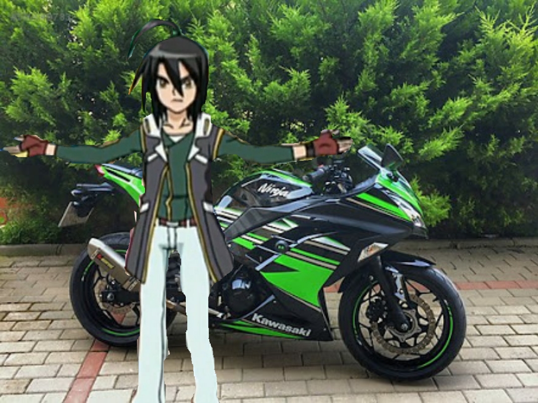 Only Shun Kazami Fond D'écran Entitled Cool Ninja 😎 - Motorcycle , HD Wallpaper & Backgrounds