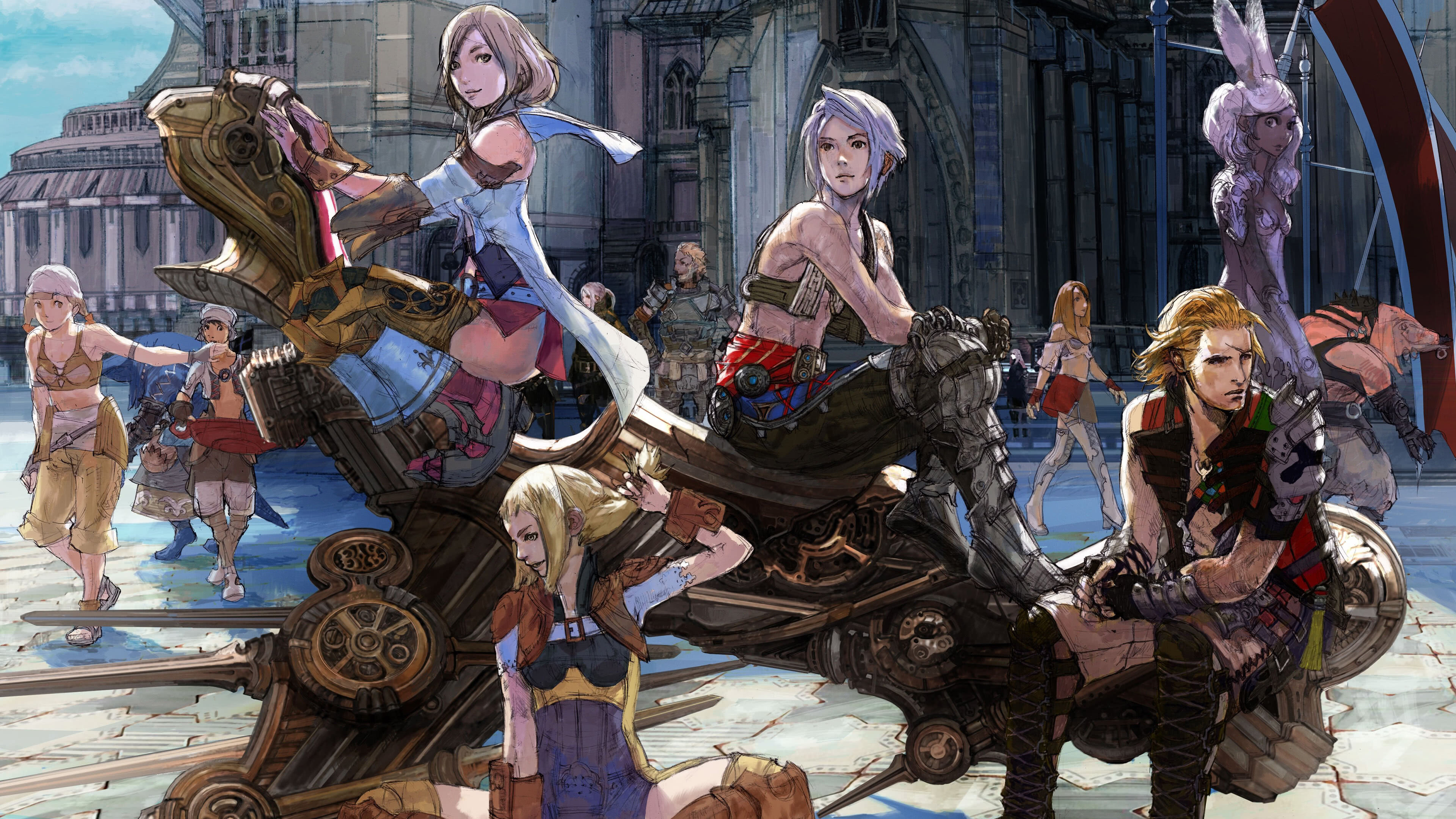 Final Fantasy Xii The Zodiac Age , HD Wallpaper & Backgrounds