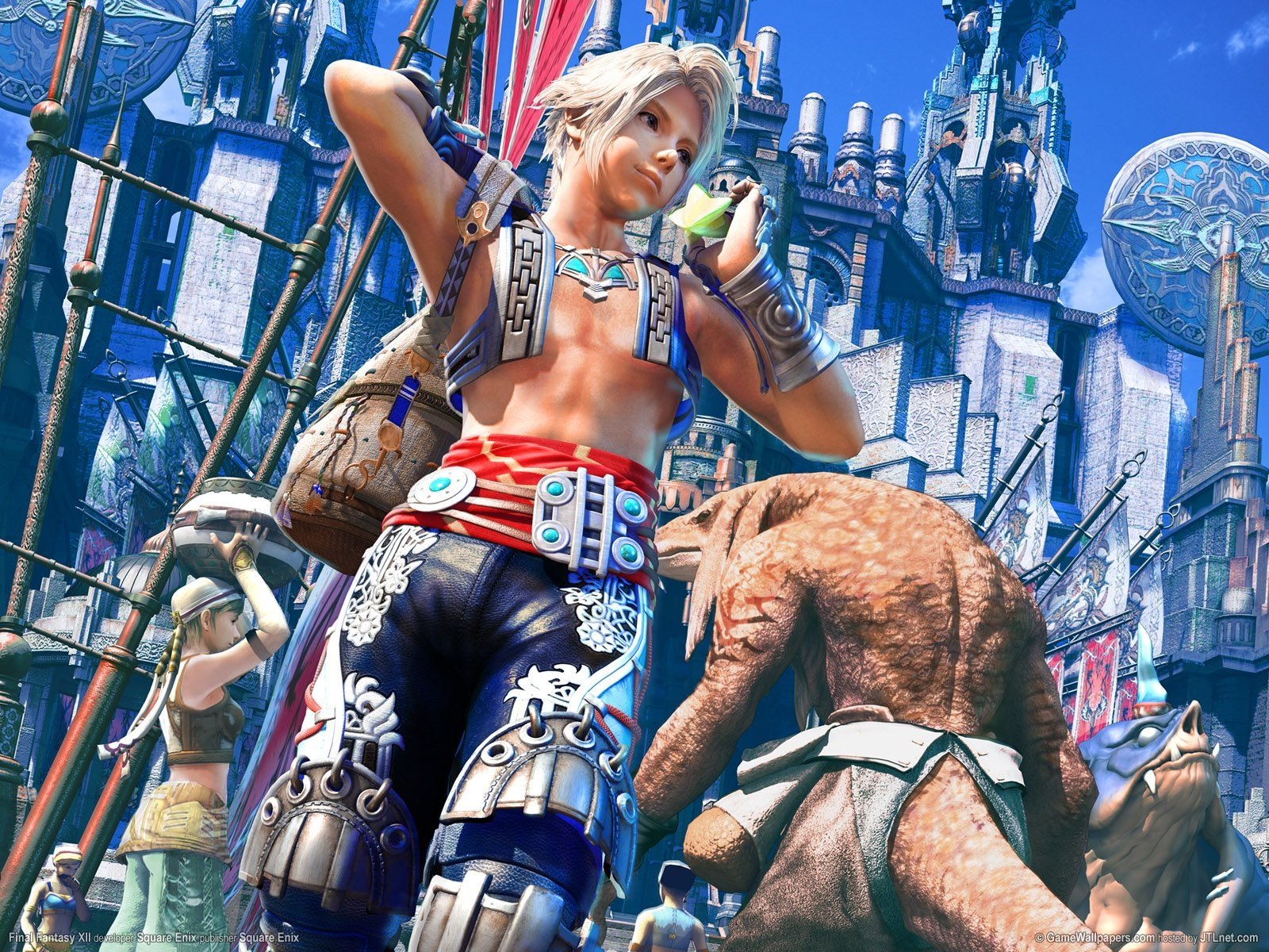 Hd Wallpaper - Final Fantasy Xii Artwork , HD Wallpaper & Backgrounds