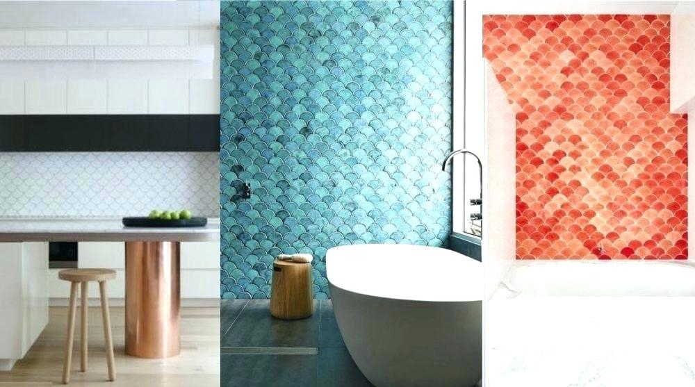 Fish Scale Wall Art Fish Wall Art Ideas With Pictures - Orange Fish Scale Tiles , HD Wallpaper & Backgrounds