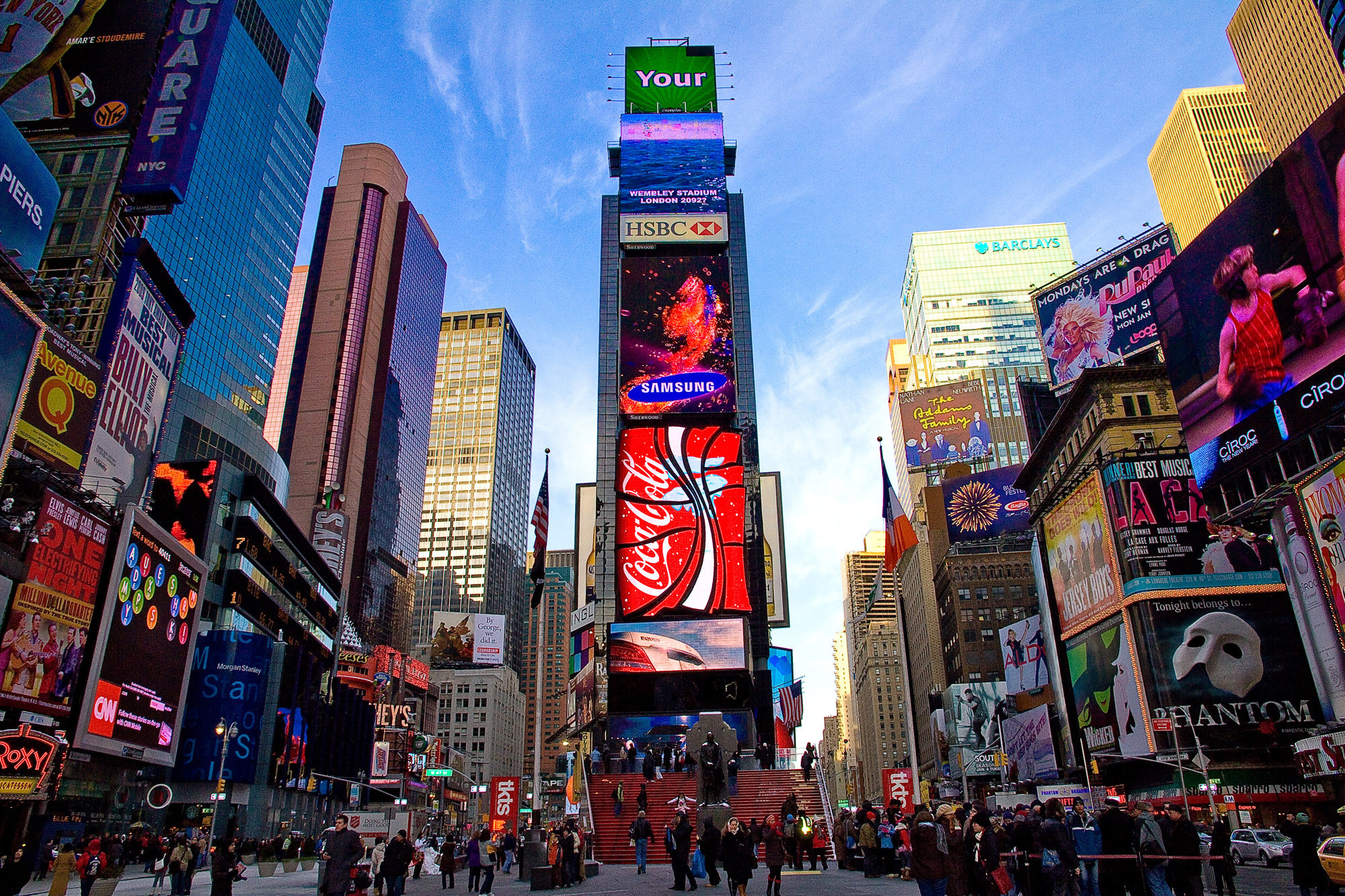Times Square Wallpapers - Times Square Wallpaper Hd , HD Wallpaper & Backgrounds