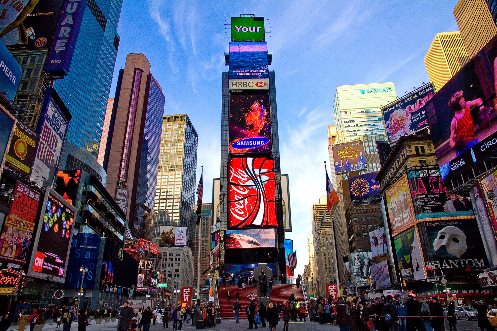 Times Square Wallpapers - Times Square Wallpaper Hd (#1450104) - Hd ...