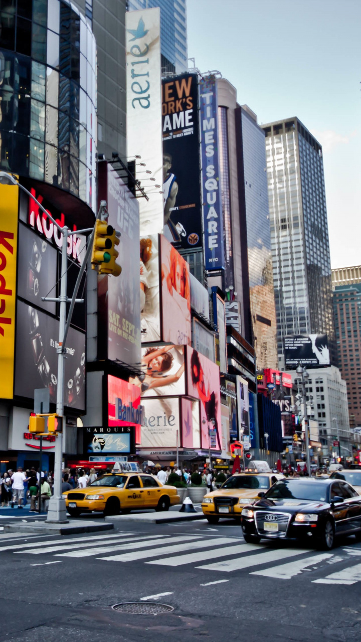 Landmark, Street, Metropolis, Hotel, Times Square Hd - Times Square , HD Wallpaper & Backgrounds