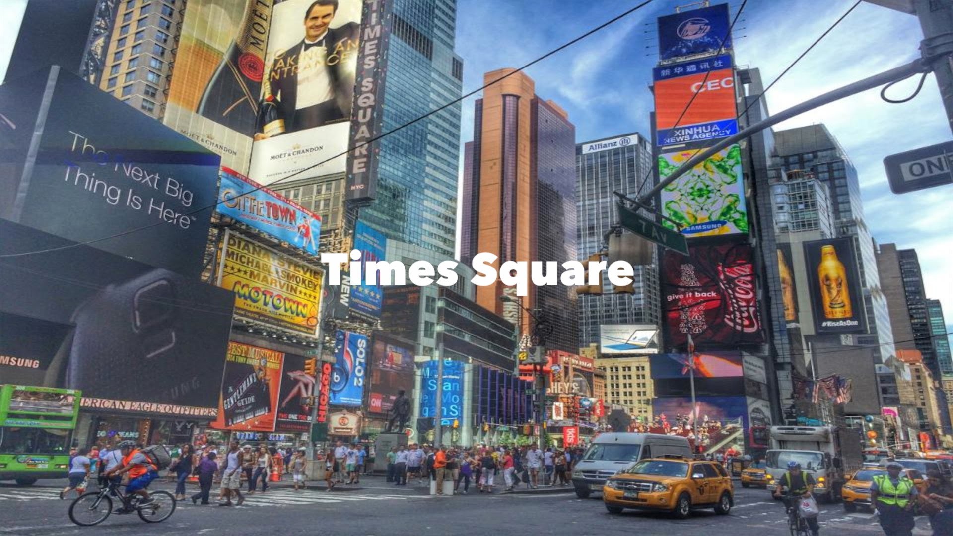 Times Square New Year Wallpapers - Billboard , HD Wallpaper & Backgrounds