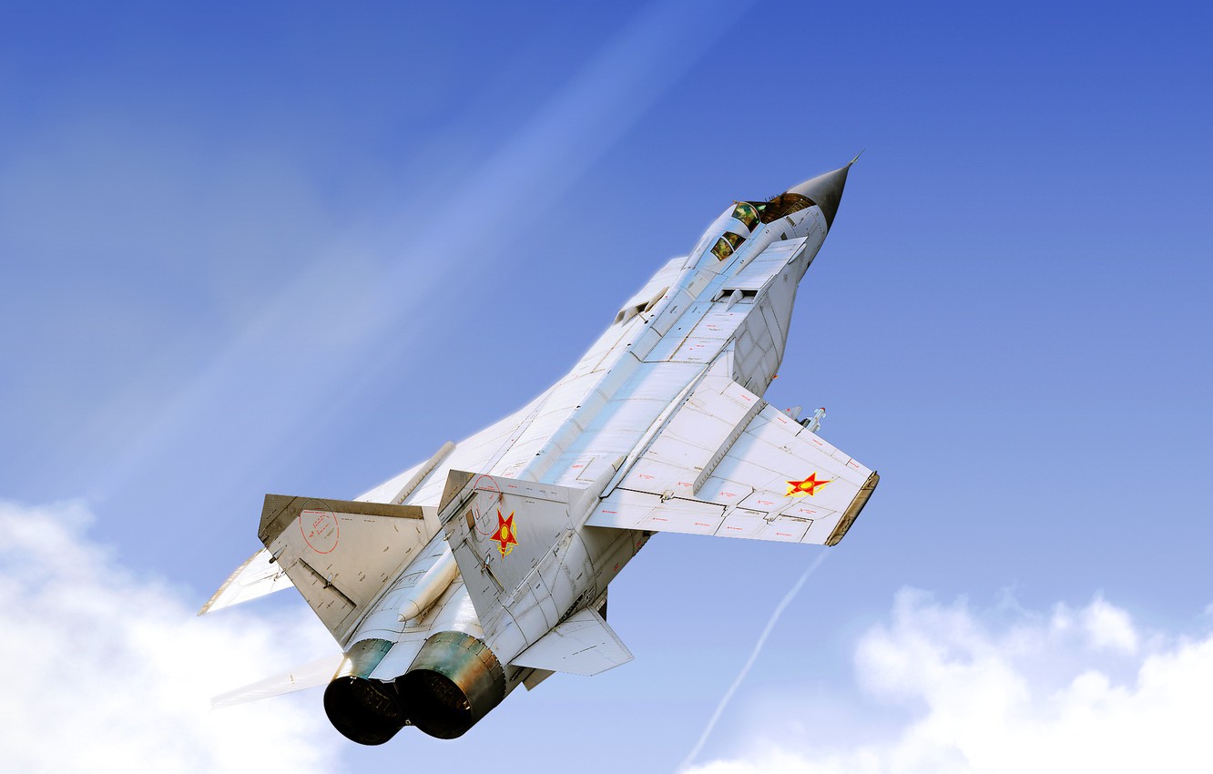 Photo Wallpaper The Sky, Fighter, Art, Mig, Interceptor, - Mikoyan Mig-29 , HD Wallpaper & Backgrounds
