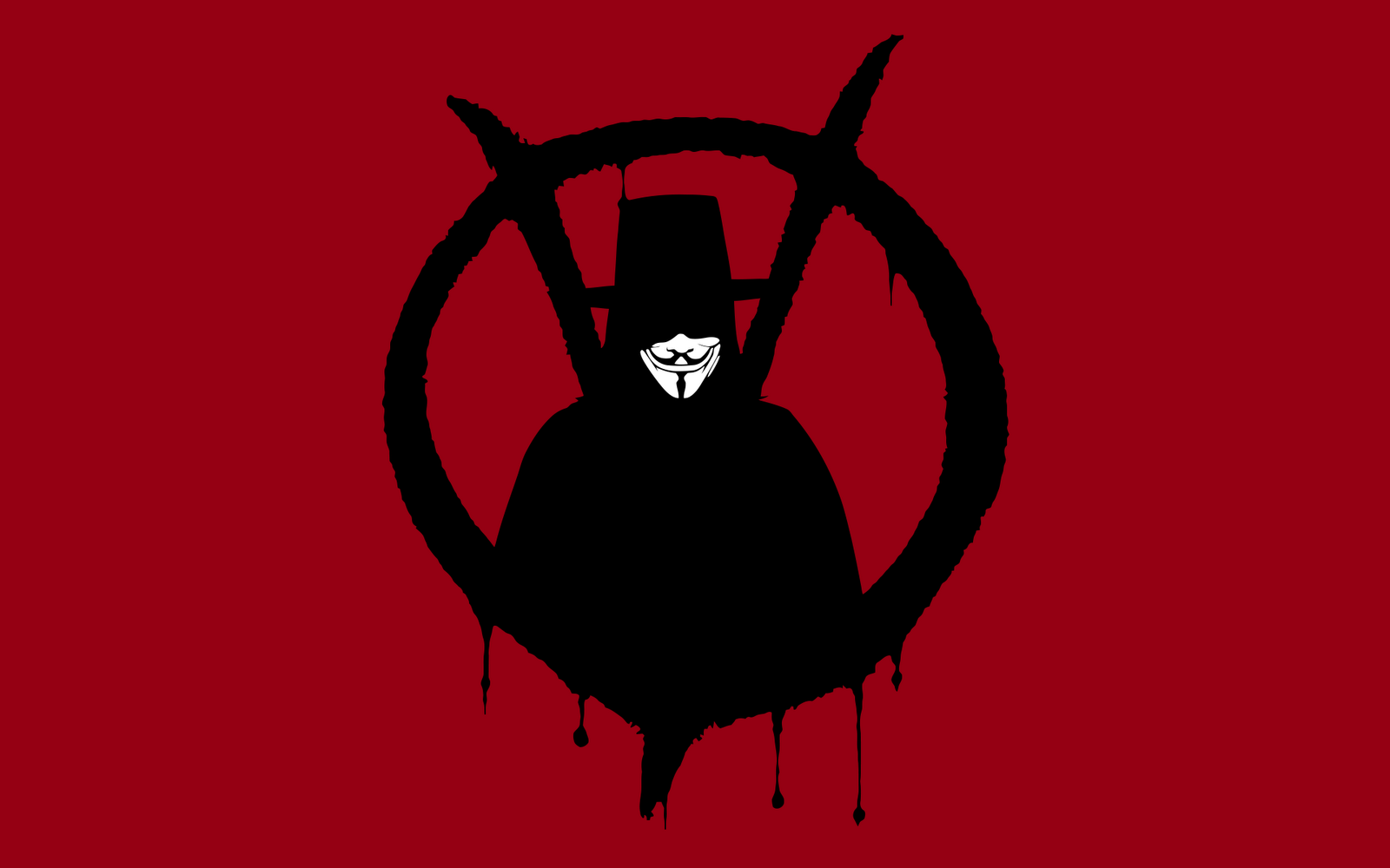 V For Vendetta Stencil , HD Wallpaper & Backgrounds