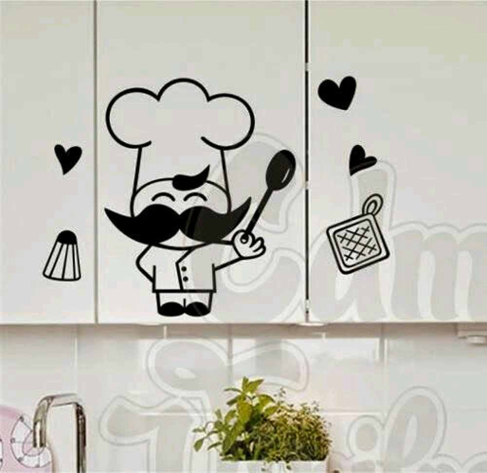 Wall - Dibujo Vinilos Para Cocina , HD Wallpaper & Backgrounds