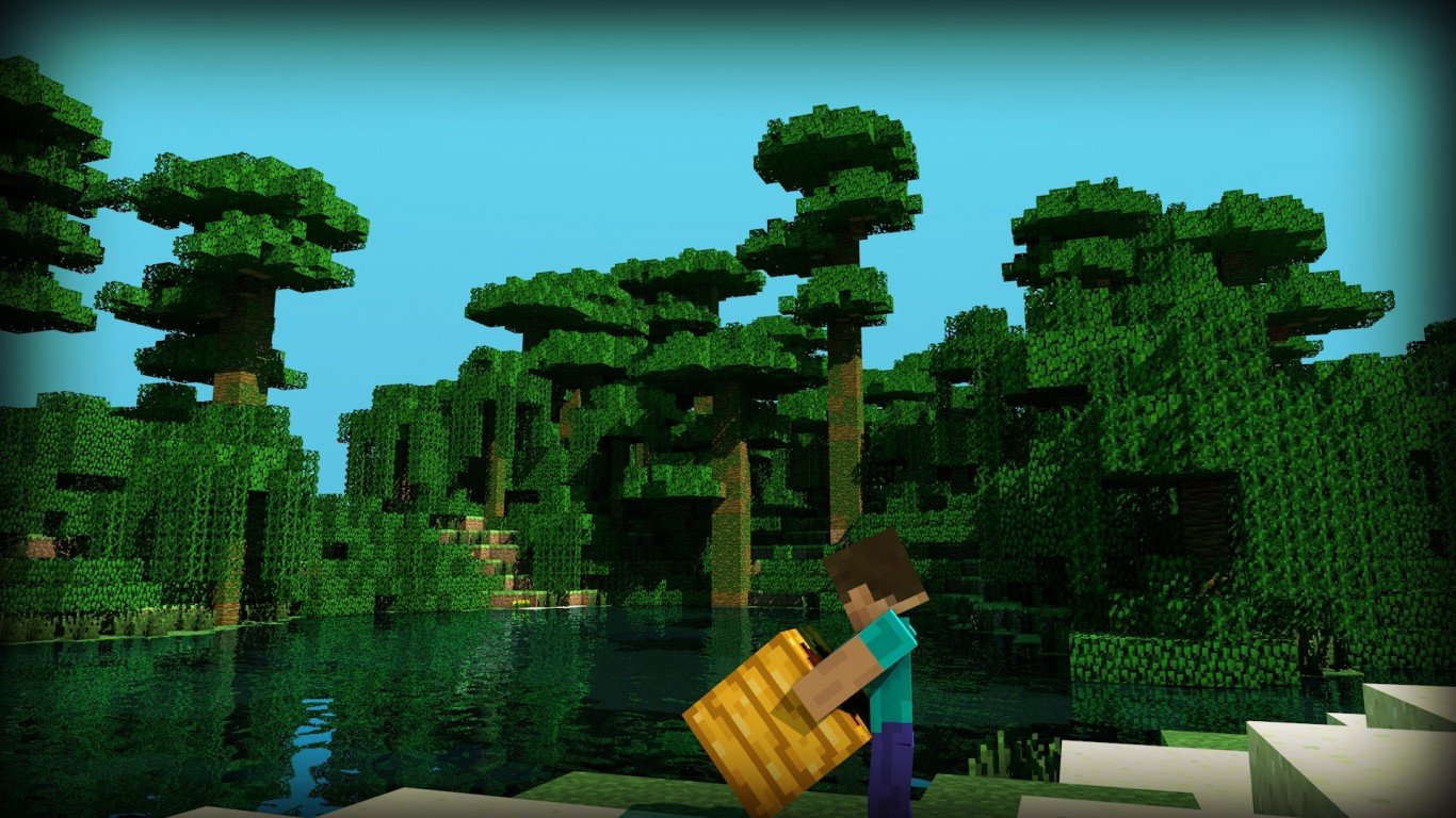 Just Some Minecraft Landscapes Wallpapers Minecraft Jungle