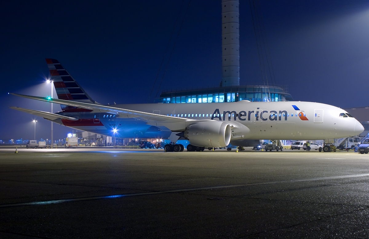 American Airlines Boeing 787-8 Dreamliner - American Airlines Gru Lax , HD Wallpaper & Backgrounds