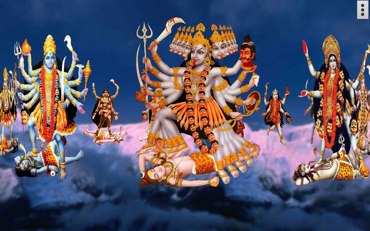 Maa Kali Live Wallpaper - 4d Maa Kali , HD Wallpaper & Backgrounds